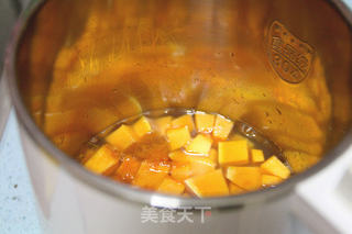 【奶油拉花南瓜糊】的做法步骤:4