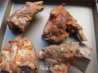 烤奥尔良风味牛肋排的做法步骤:9