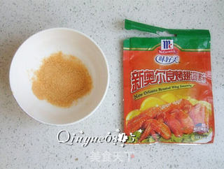 新奥尔良烤翅的做法步骤:3