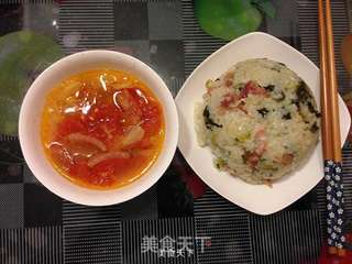 腊肠咸肉菜饭的做法步骤:8
