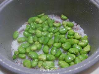 咸肉蚕豆饭的做法步骤:8