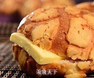 冰火菠萝包的做法步骤:14