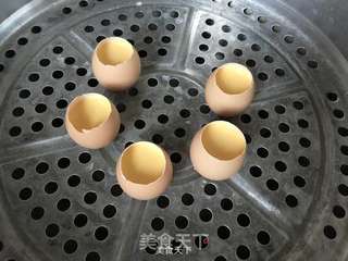 原壳鸡蛋布丁盆栽的做法步骤:13