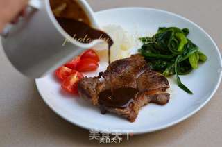 黑椒牛排的做法步骤:10