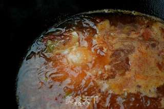 西红柿鸡蛋面-浓汤版的做法步骤:6