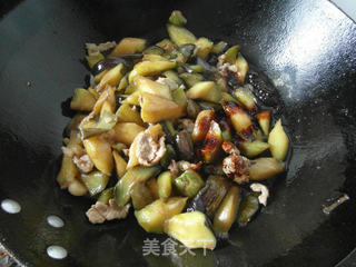 家常烧茄子的做法步骤:7