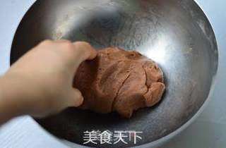 可可粗糖饼干的做法步骤:4