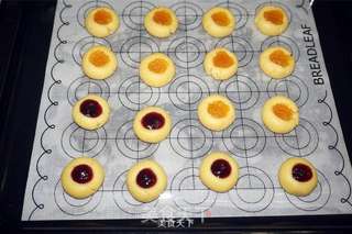 奶香果酱酥饼的做法步骤:7