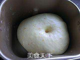 香橙面包卷的做法步骤:6