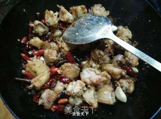 麻辣鸡翅块的做法步骤:6