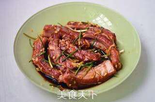 蒜香烤肋排的做法步骤:7