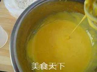 槐花戚风蛋糕的做法步骤:3