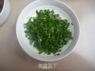 韭菜烧红白豆腐的做法步骤:4
