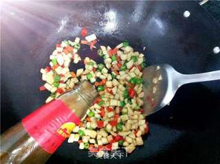 香辣杏鲍菇丁的做法步骤:7