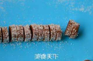 可可粗糖饼干的做法步骤:8