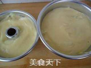 槐花戚风蛋糕的做法步骤:12