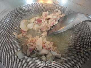 干豆腐炒圆白菜肉片的做法步骤:5