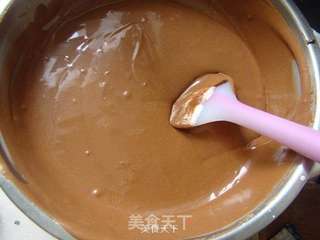 巧克力慕斯盆栽蛋糕的做法步骤:16