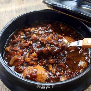 洋葱酥卤肉饭的做法步骤:16