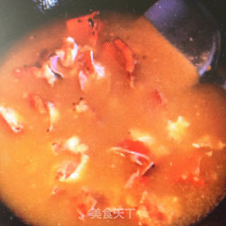 龙虾菜泡饭的做法步骤:6