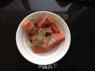 三文鱼奶酪意面的做法步骤:4