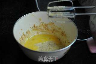 #长帝e•Bake互联网烤箱之椰丝红糖小蛋糕#的做法步骤:3