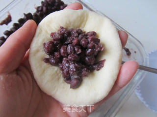红豆菠萝包的做法步骤:15