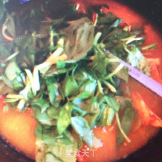 龙虾菜泡饭的做法步骤:9