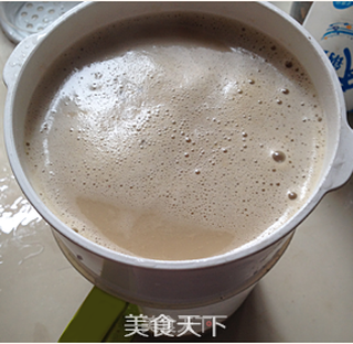 黑豆浆奇亚籽燕麦---美味又简单的早餐的做法步骤:3