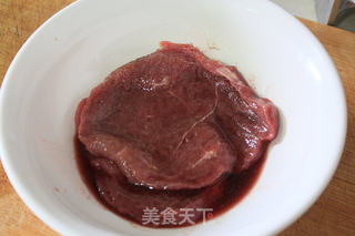 虫草花蚝油牛排的做法步骤:3