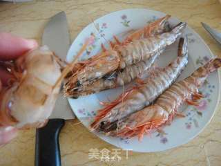 红焖明虾的做法步骤:3