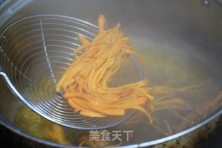 虫草花蚝油牛排的做法步骤:7