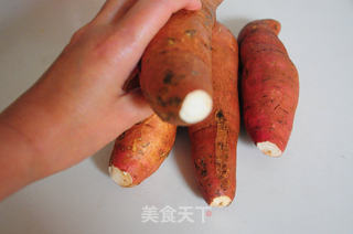 抗癌美味食品----烤白薯的做法步骤:2
