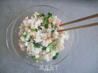 日式三文鱼饭团的做法步骤:9