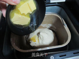 红豆菠萝包的做法步骤:2