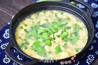 【蚕豆鸡蛋花】的做法步骤:8