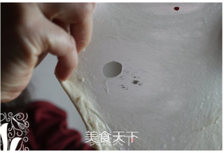 三色土司的做法步骤:2