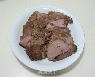 牛肉山药龙须面的做法步骤:8