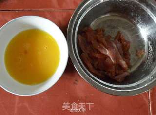 鸡蛋瘦肉艾叶汤的做法步骤:3