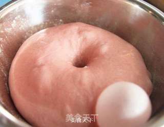 三色土司的做法步骤:5