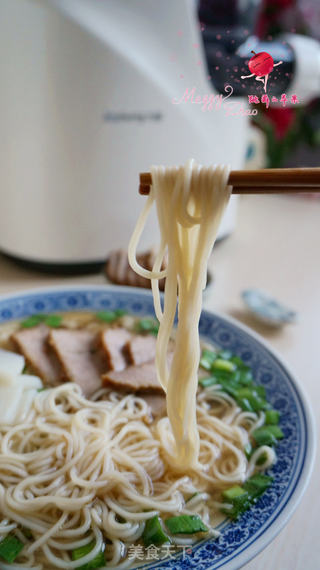 牛肉山药龙须面的做法步骤:17