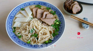 牛肉山药龙须面的做法步骤:16