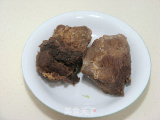 牛肉山药龙须面的做法步骤:6