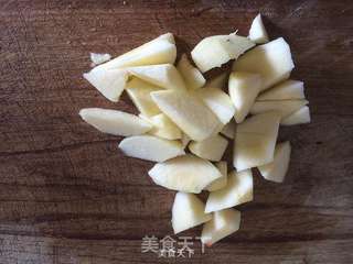 果味三色山药的做法步骤:4