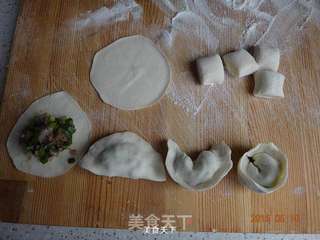 韭菜海鲜馄饨的做法步骤:6