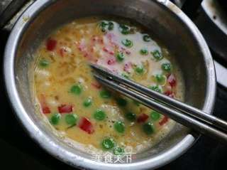 能量早餐田园芝士蛋饼的做法步骤:3