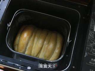 浓郁奶香排包的做法步骤:9