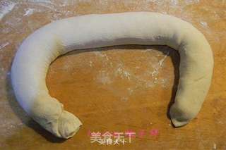 老面蒸肉龙的做法步骤:7