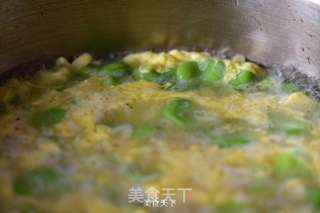 【蚕豆鸡蛋花】的做法步骤:6