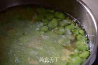 【蚕豆鸡蛋花】的做法步骤:5